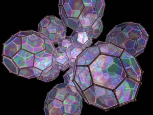 Forme de l'univers, le polyèdre à 12 faces de Jean-Pierre Luminet.