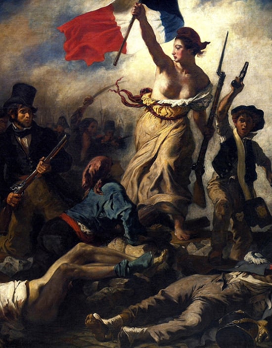Eugène Delacroix, La Liberté guidant le peuple, 1830