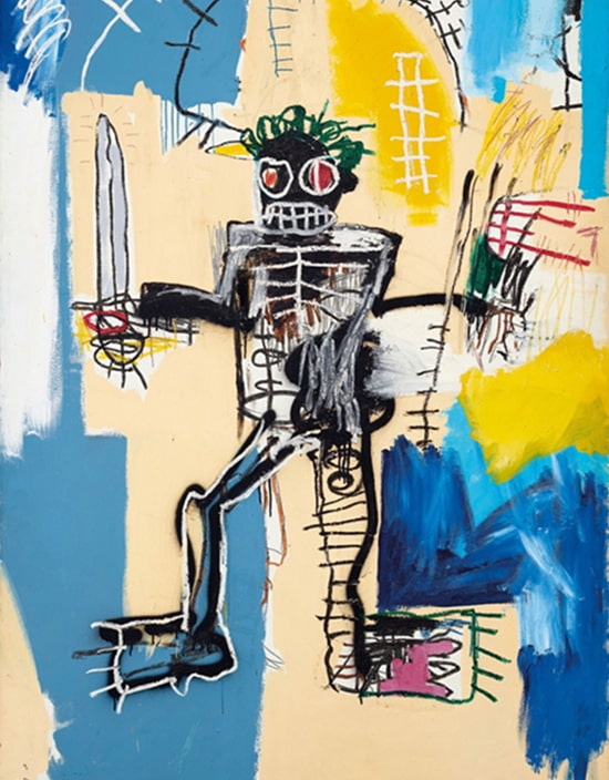 Jean-Michel Basquiat, Warrior, 1982