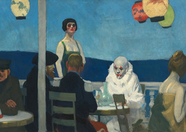 Edward Hopper, Soir bleu, 1914